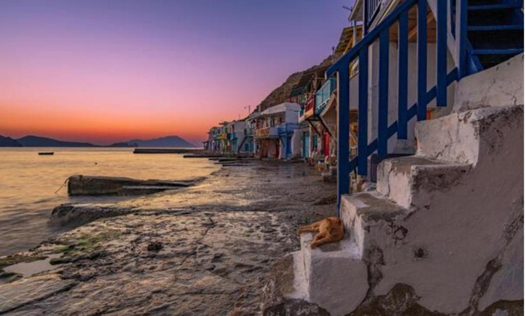 Sea, Sunset & Garden View Parasporos Houses, Milos Adamantas  Dış mekan fotoğraf